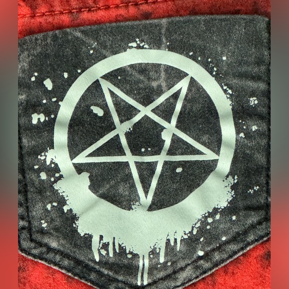 Rat Baby ladies red shorty shorts size 5 - Picture 6 of 9